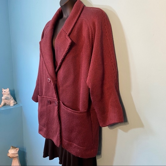 Vintage London Fog 100% wool double breasted coat - Picture 2 of 6